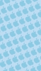 📱水色のアップルのロゴ パターン Redmi Note 10 Pro 壁紙・待ち受け