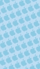 📱水色のアップルのロゴ パターン OPPO A5 2020 壁紙・待ち受け