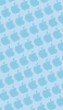 📱水色のアップルのロゴ パターン Xperia 5 壁紙・待ち受け