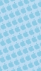 📱水色のアップルのロゴ パターン iPhone 13 壁紙・待ち受け
