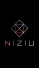 📱綺麗なNiziUのロゴ ZenFone 6 壁紙・待ち受け