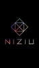 📱綺麗なNiziUのロゴ ZenFone 7 Pro 壁紙・待ち受け