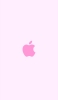 📱可愛い淡いピンク アップルのロゴ Rakuten Hand 5G 壁紙・待ち受け