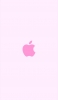 📱可愛い淡いピンク アップルのロゴ moto g9 play 壁紙・待ち受け