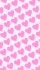 📱可愛い淡いピンク ハートのロゴ iPhone SE (第3世代) 壁紙・待ち受け