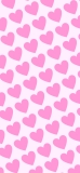 📱可愛い淡いピンク ハートのロゴ Google Pixel 5 壁紙・待ち受け