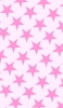 📱可愛い淡いピンク 星のロゴ AQUOS zero2 壁紙・待ち受け