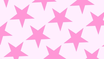 📱可愛い淡いピンク 星のロゴ iPhone 12 mini 壁紙・待ち受け