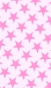 📱可愛い淡いピンク 星のロゴ あんしんスマホ KY-51B 壁紙・待ち受け