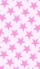 📱可愛い淡いピンク 星のロゴ Xperia 10 II 壁紙・待ち受け