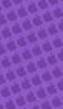 📱パステルカラー 紫 アップルのロゴ パターン iPhone SE (第2世代) 壁紙・待ち受け