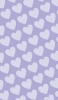 📱淡いパステルカラー 紫のハートのロゴ OPPO Reno3 5G 壁紙・待ち受け