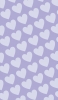 📱淡いパステルカラー 紫のハートのロゴ OPPO A5 2020 壁紙・待ち受け