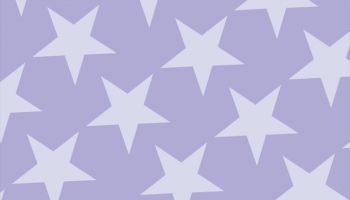 📱淡いパステルカラー 紫の星のロゴ OPPO A5 2020 壁紙・待ち受け
