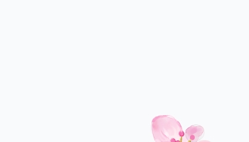 📱水彩で描かれた綺麗な花のイラスト Google Pixel 4a 壁紙・待ち受け
