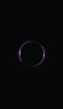 📱暗闇の中の紫の輪 Libero 5G II 壁紙・待ち受け