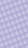 📱紫色のアップルのロゴ パターン Android One S8 壁紙・待ち受け