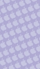📱紫色のアップルのロゴ パターン moto g9 play 壁紙・待ち受け