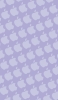 📱紫色のアップルのロゴ パターン あんしんスマホ KY-51B 壁紙・待ち受け