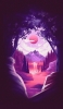 📱綺麗な紫の風景・自然 Galaxy S21 5G 壁紙・待ち受け