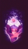 📱綺麗な紫の風景・自然 iPhone 13 Pro Max 壁紙・待ち受け