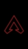 📱赤く光るAPEXのロゴ arrows RX 壁紙・待ち受け