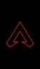 📱赤く光るAPEXのロゴ ZenFone 6 壁紙・待ち受け
