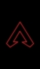 📱赤く光るAPEXのロゴ OPPO A5 2020 壁紙・待ち受け