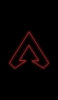 📱赤く光るAPEXのロゴ ZenFone 7 壁紙・待ち受け