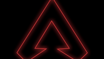 📱赤く光るAPEXのロゴ Xperia 8 壁紙・待ち受け