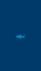 📱シンプル サメのイラスト iPhone 12 mini 壁紙・待ち受け