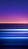 📱綺麗な青と紫の横のボーダー OPPO Reno A Android 壁紙・待ち受け