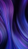 📱とても綺麗な紫・青の無数のライン ROG Phone 3 Android 壁紙・待ち受け
