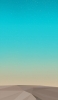 📱水色の空とポリゴンの砂漠 Galaxy A32 5G 壁紙・待ち受け