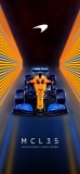 📱F1 マクラーレン・MCL35 iPhone 12 mini 壁紙・待ち受け