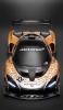 📱オレンジ・銀のレーシングカー McLaren AQUOS R2 compact 壁紙・待ち受け