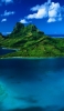 📱海に囲まれた緑の無人島 Redmi Note 10 Pro 壁紙・待ち受け
