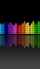 📱虹色の音の波形 ZenFone 7 Pro 壁紙・待ち受け