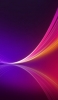 📱紫・ピンク・黄色の光る線 ZenFone 7 Pro 壁紙・待ち受け