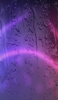 📱水滴のついた紫のガラス ZenFone Max Pro (M2) 壁紙・待ち受け