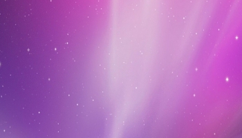 📱綺麗な紫の星空とオーロラ AQUOS R2 compact 壁紙・待ち受け