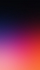 📱綺麗な紫・オレンジのグラデーション iPhone 13 mini 壁紙・待ち受け