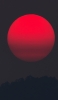 📱大きな赤い月 ZenFone 7 壁紙・待ち受け