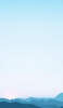 📱水色のグラデーションの山 Redmi Note 9S 壁紙・待ち受け