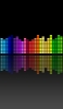 📱虹色の音量のバー イコライザ ZenFone Max Pro (M2) 壁紙・待ち受け