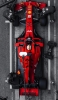 📱上から撮影した赤いF1の車 Xperia 10 II 壁紙・待ち受け