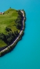 📱綺麗な水色の海 海に囲まれた島 ZenFone 7 Pro 壁紙・待ち受け