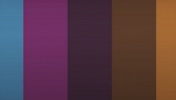 📱水色・紫・茶色のL字の線 OPPO A5 2020 壁紙・待ち受け