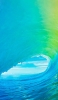 📱エメラルドの海 波間から見える青空 ZenFone Max Pro (M2) 壁紙・待ち受け
