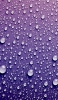 📱水滴がついた綺麗な紫の金属 ZenFone 7 壁紙・待ち受け
